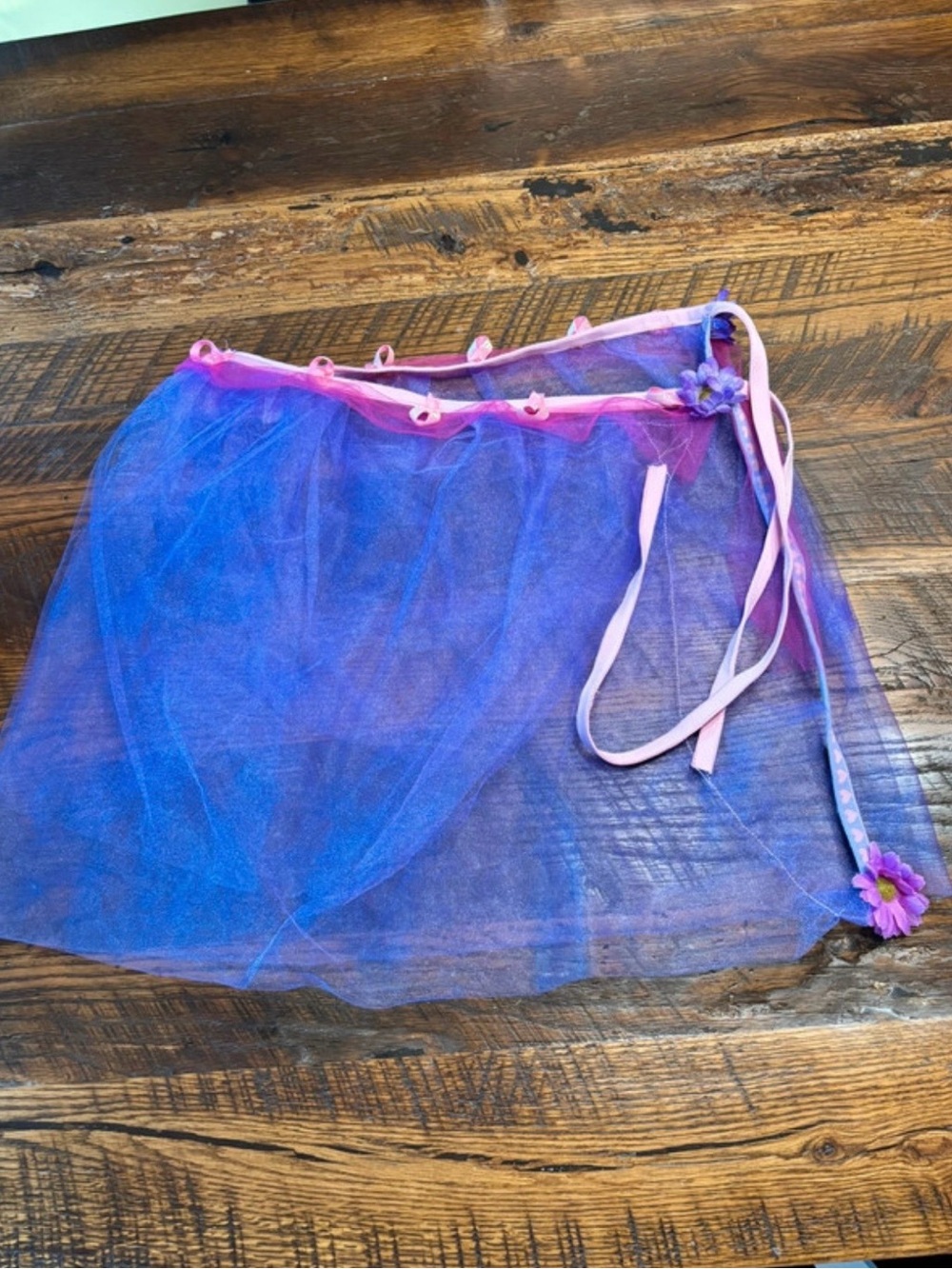 Purple Tutu Wrap Skirt